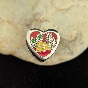 Wisconsin Exclusive Dangle Charm Pendant, S925 Silver